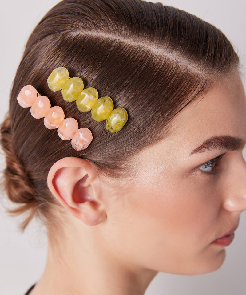 Ipekyol Beaded Hair Accessory Green