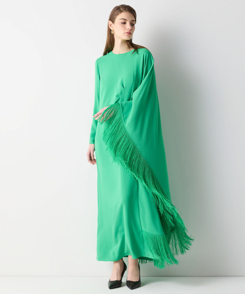 Ipekyol Tassel Striped Dress Green