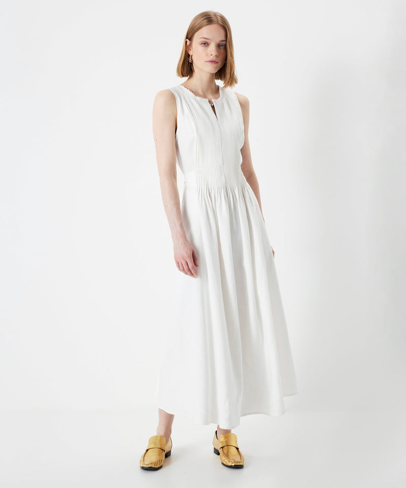 Ipekyol Dress With Metal Accessories White