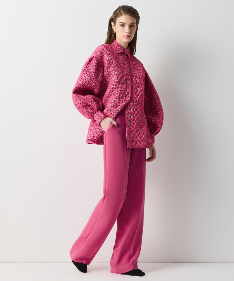 Ipekyol Loose Fit Solid Trousers Pink