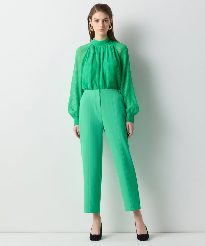 Ipekyol Cigarette Fit Trousers Green