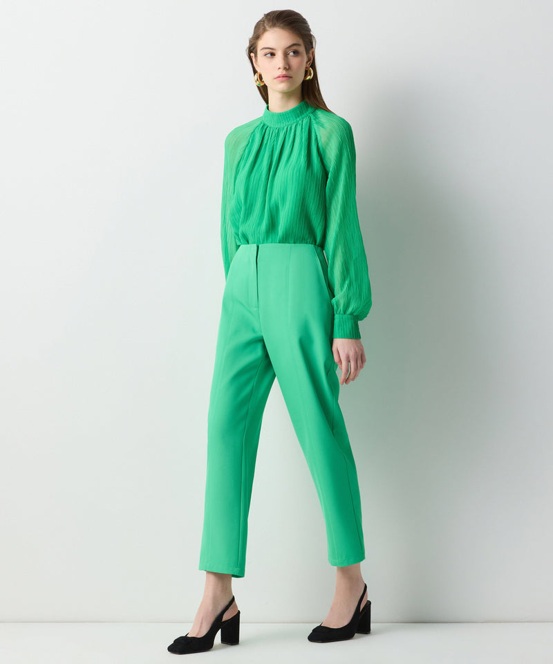 Ipekyol Cigarette Fit Trousers Green