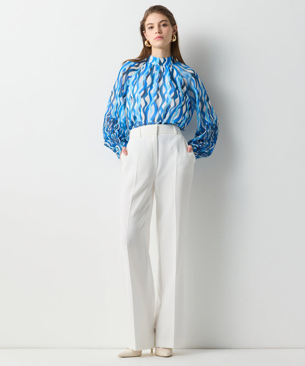 Ipekyol Wide Leg Fit Trousers Off White