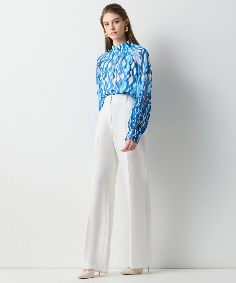 Ipekyol Wide Leg Fit Trousers Off White