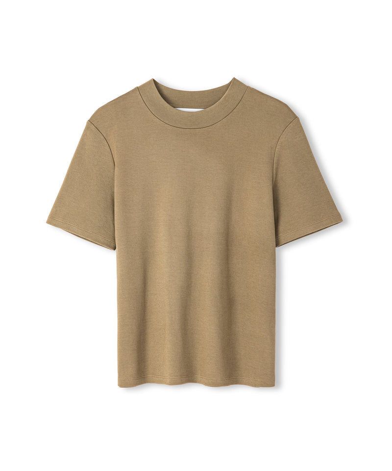 Ipekyol Basic T-Shirt Khaki