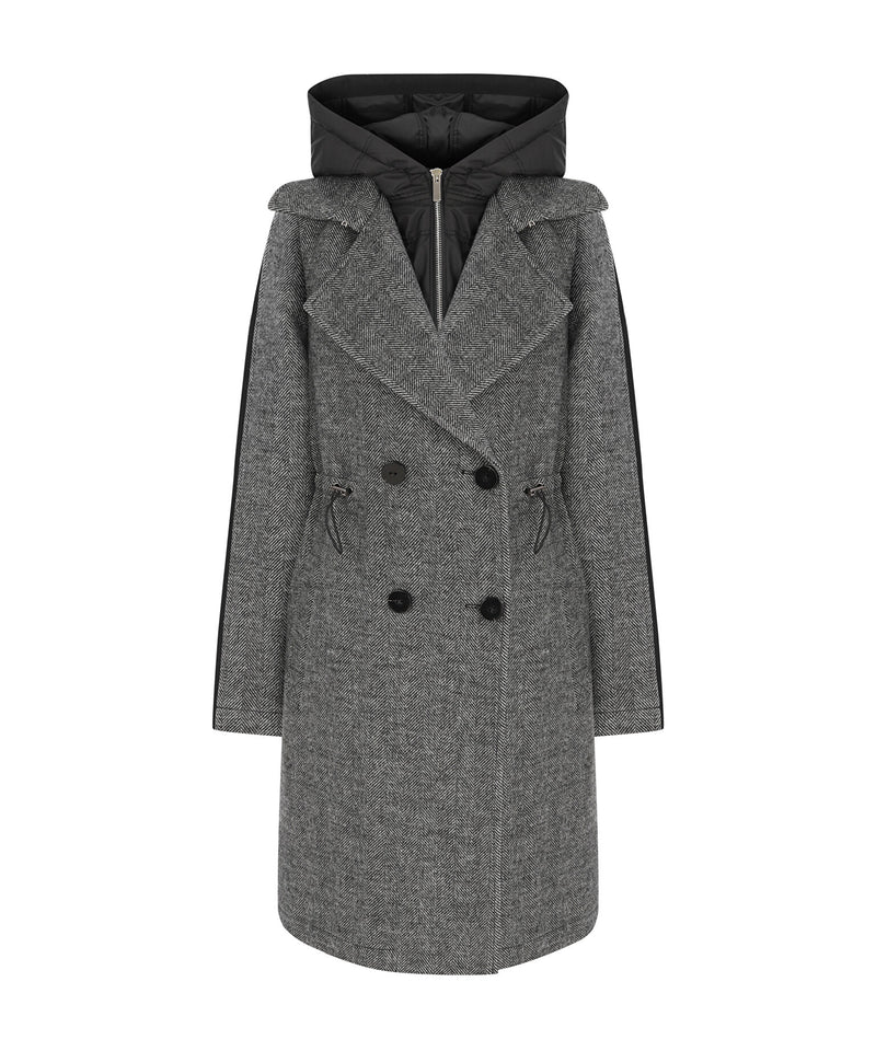 Ipekyol Double-Piece Heavy Coat Grey