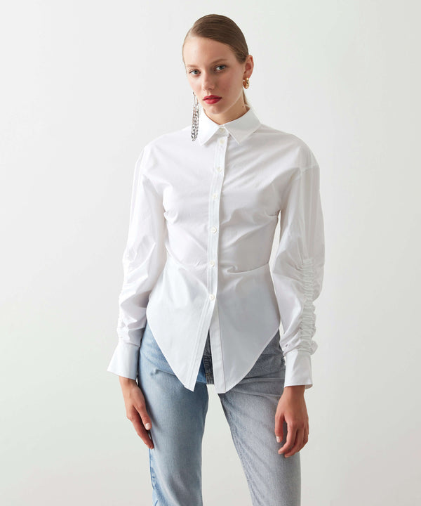 Ipekyol Sleeve Detailed Shirt White