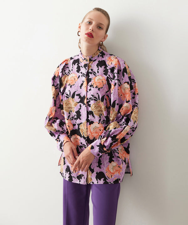 Ipekyol Floral Printed Shirt Lilac