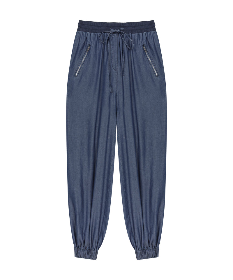 Ipekyol Elastic Waist Jogger Pants Blue