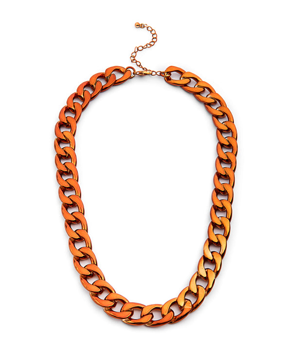 Ipekyol Chain Detail Collar Necklace Bronze