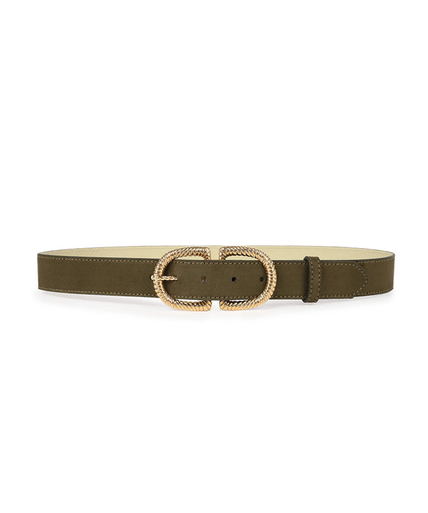 Ipekyol Buckle Detail Belt Khaki