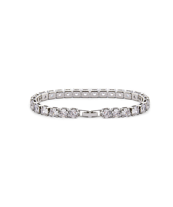 Ipekyol Crystal-Stone Bracelet Silver