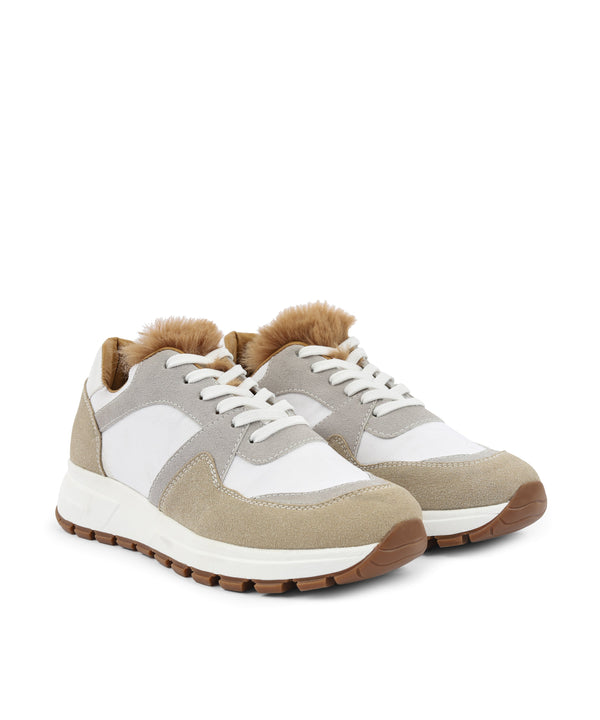 Ipekyol Fur Detail Sneakers White