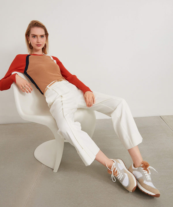 Ipekyol Fur Detail Sneakers White