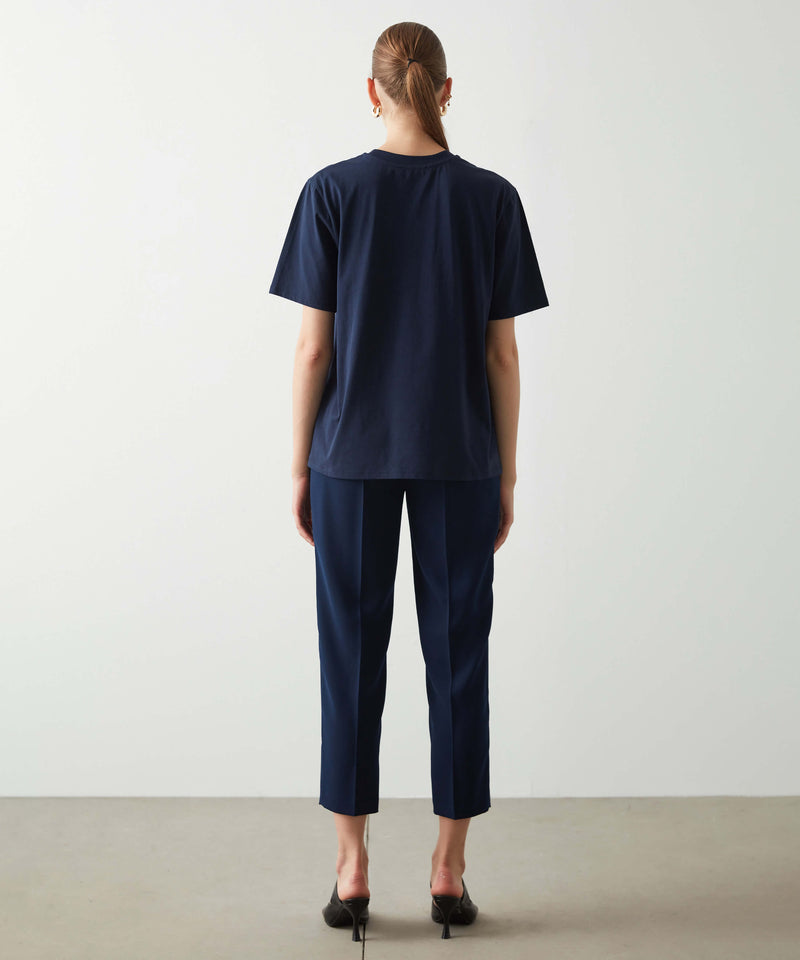 Ipekyol Basic T-Shirt Navy