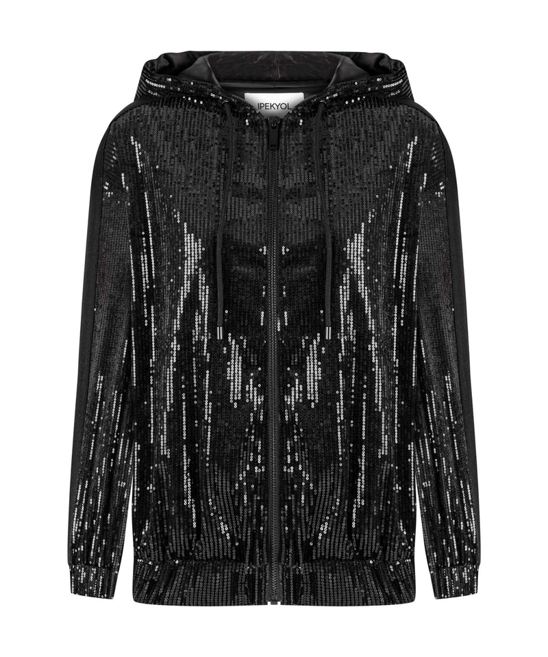 Ipekyol Sequin-Embroidered Jacket Black