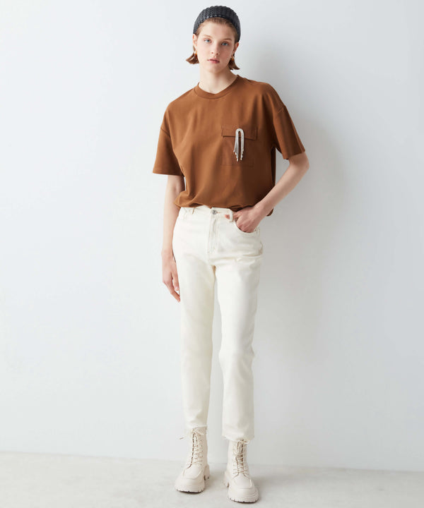 Ipekyol Single Tone Mom Fit Jeans White