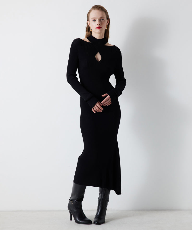 Ipekyol Cutout Knitwear Dress Black