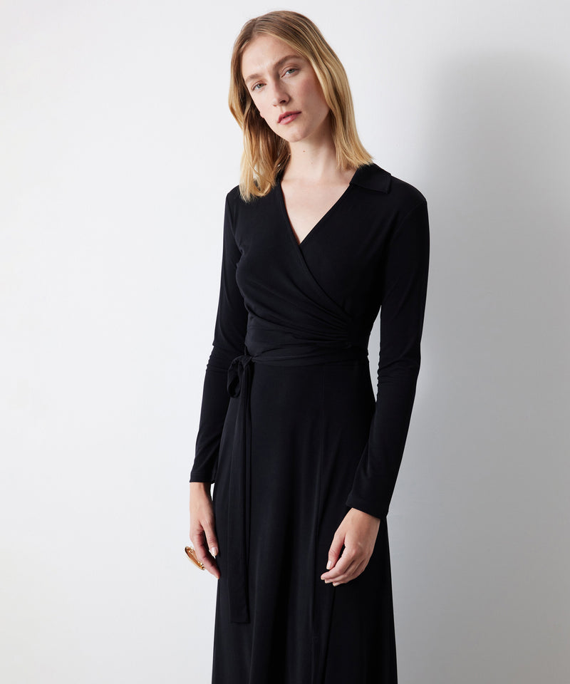 Ipekyol Double-Breasted Shirt Dress Black
