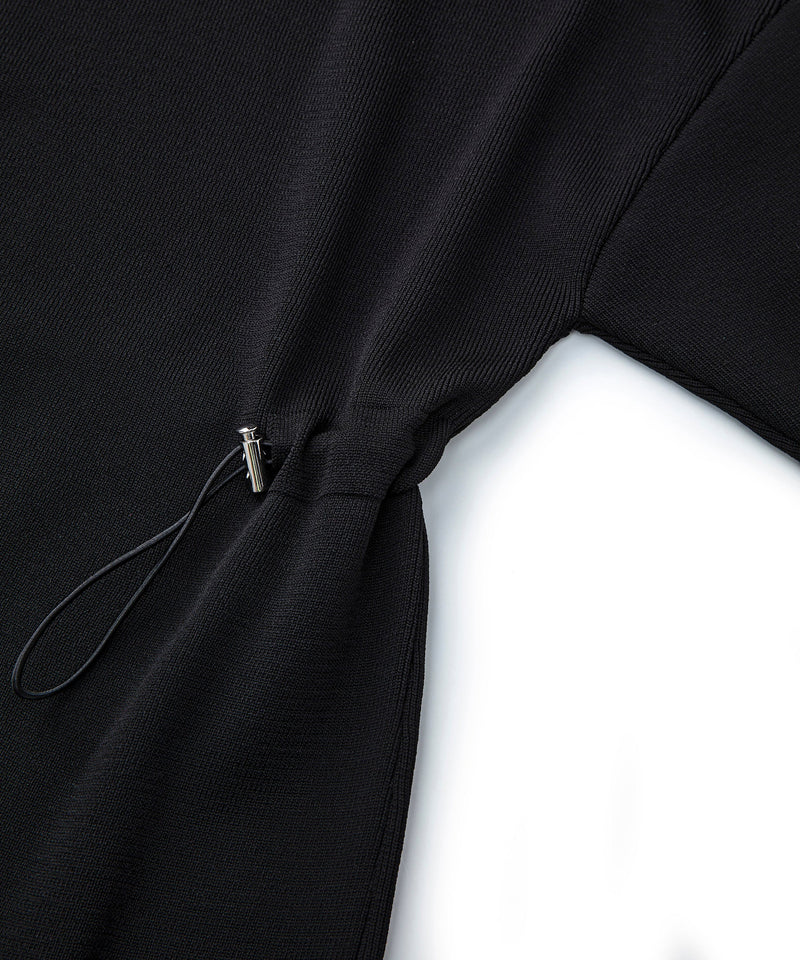 Ipekyol Adjustable Waist Knit Dress Black