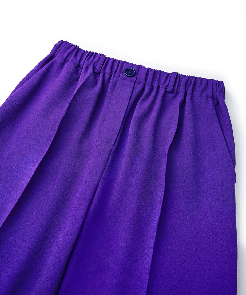 Ipekyol Draped Detailed Solid Trousers Purple