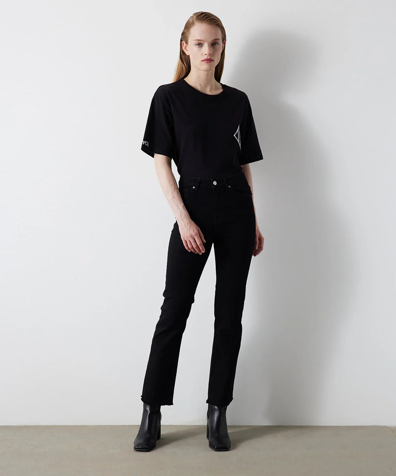 Ipekyol Cropped Flare Fit Jeans Black