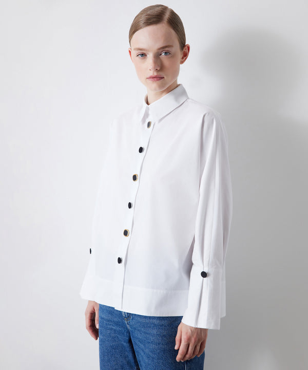 Ipekyol Shirt With Button Accessory White