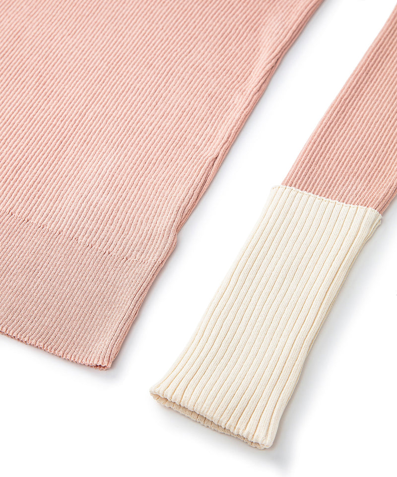 Ipekyol Colorblock Turtleneck Knitwear Powder