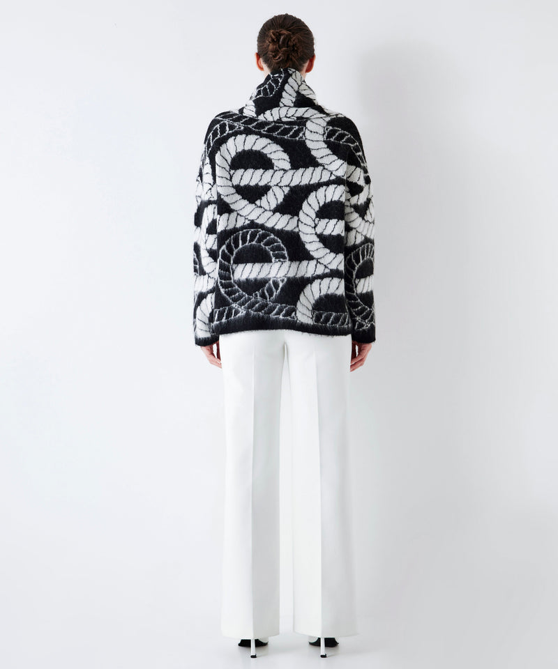 Ipekyol Sweater With Scarf Accessory White