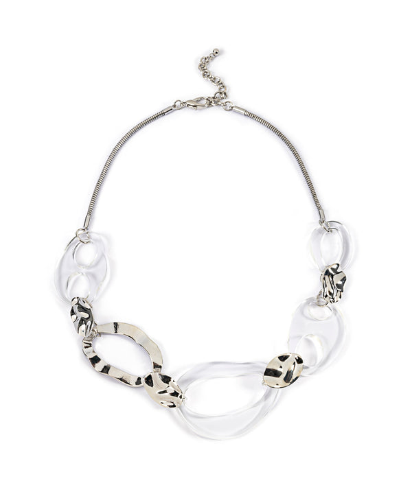 Ipekyol Amorphous Collar Necklace Silver