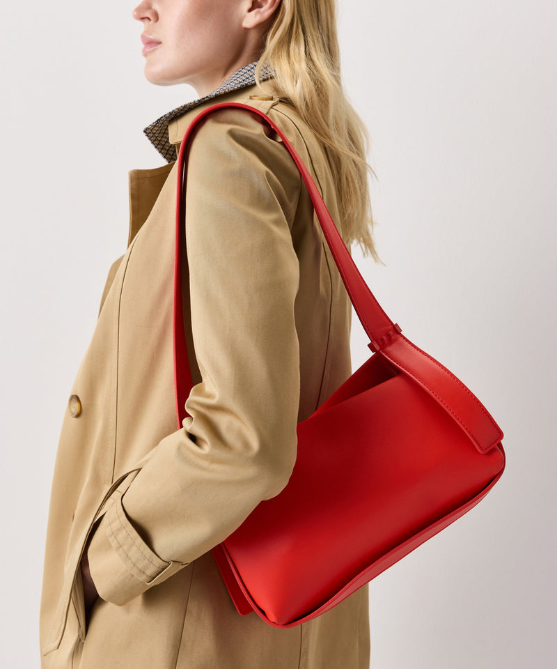 Ipekyol Leather Look Bag Red