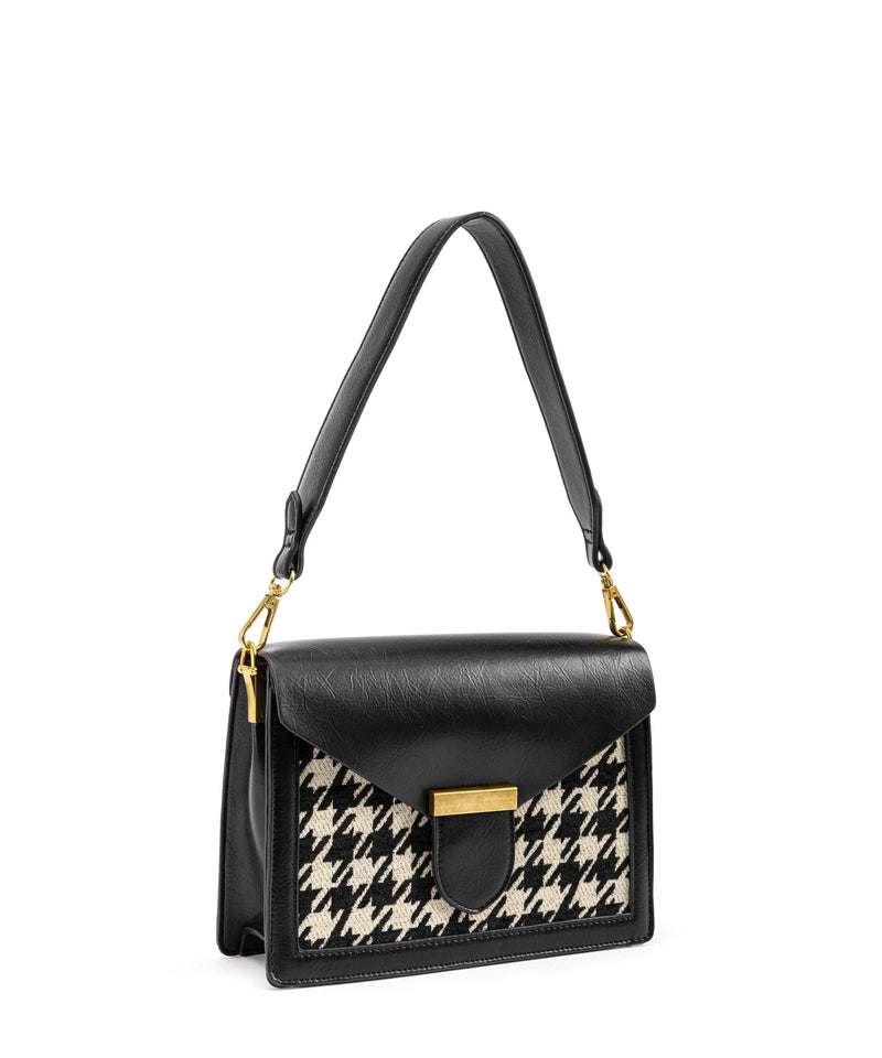 Ipekyol Houndstooth Bag Black