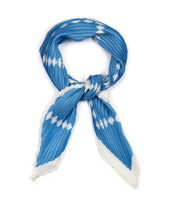 Ipekyol Contrast Colored Scarf Blue
