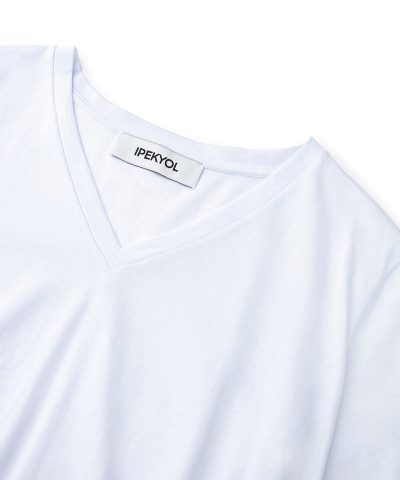 Ipekyol Basic V-Neck T-Shirt White