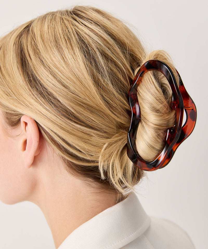 Ipekyol Amorphous Hair Accessory Brown