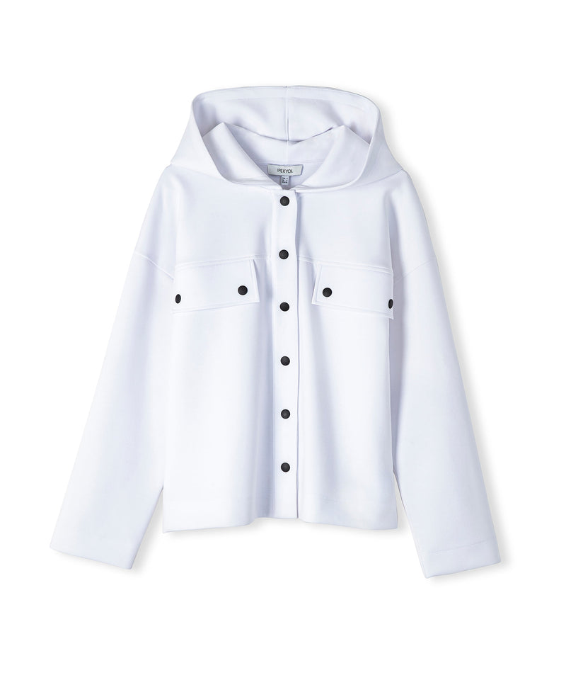 Ipekyol Sweatshirt With Snap Button Accessories White