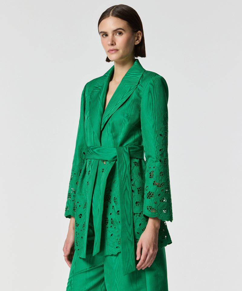 Machka Embroidered Jacket Green