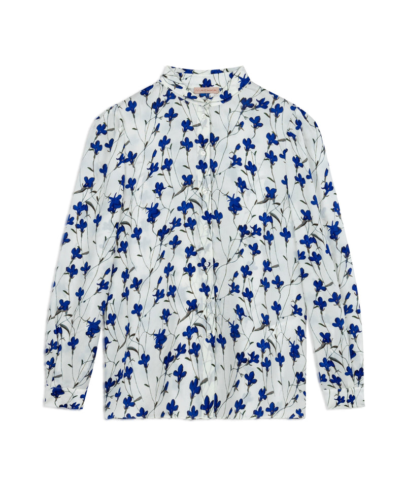 Machka Flower Pattern Shirt Off White