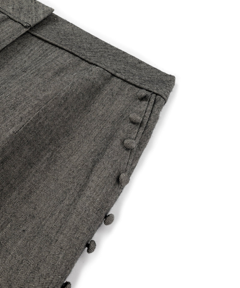 Machka Button Accessory Trousers Anthracite