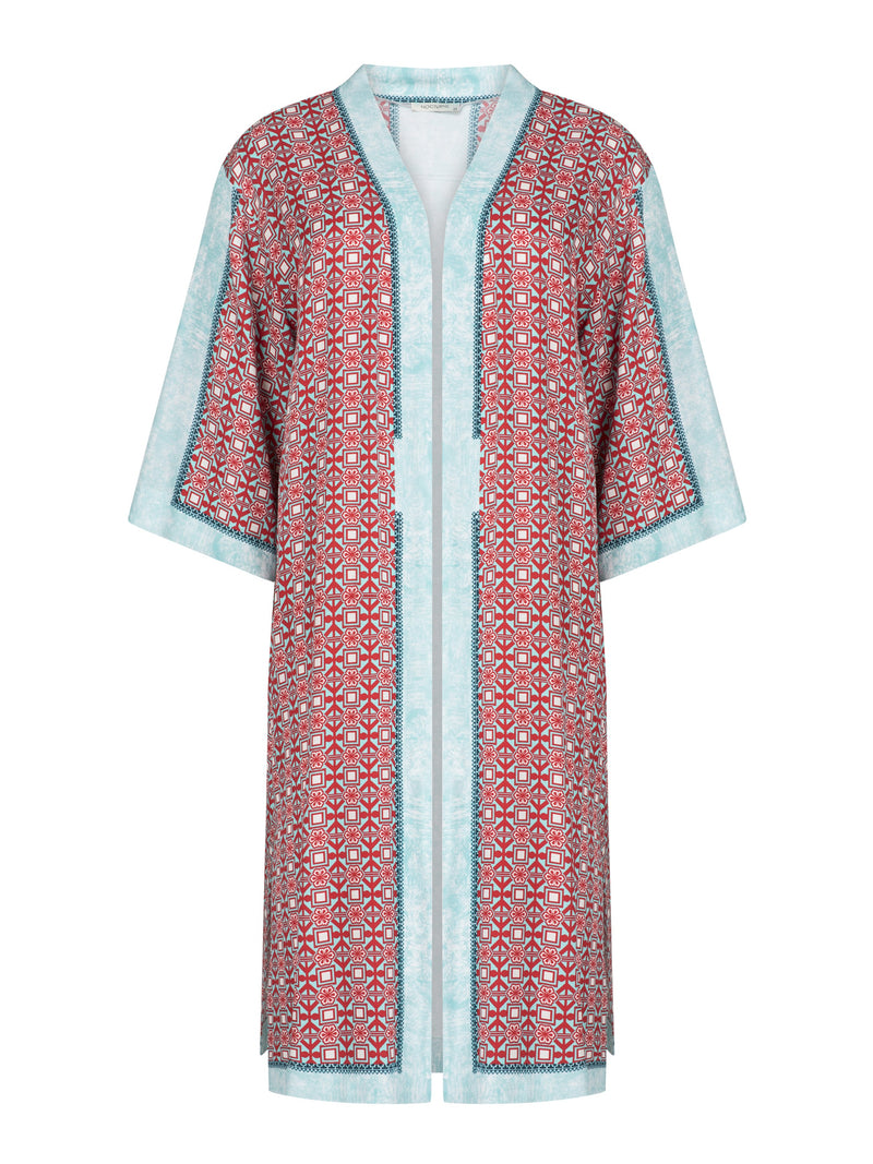 Nocturne Mixed Pattern Kimono