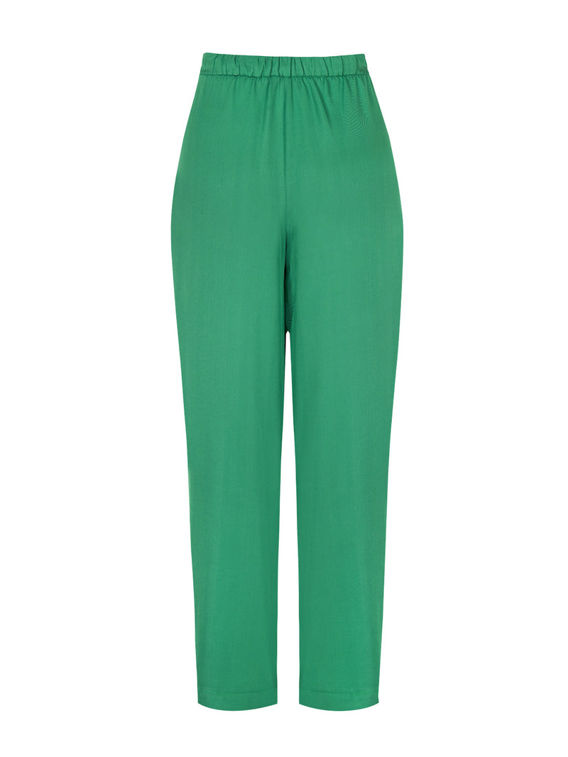 Nocturne High-Waisted Carrot Pants Green