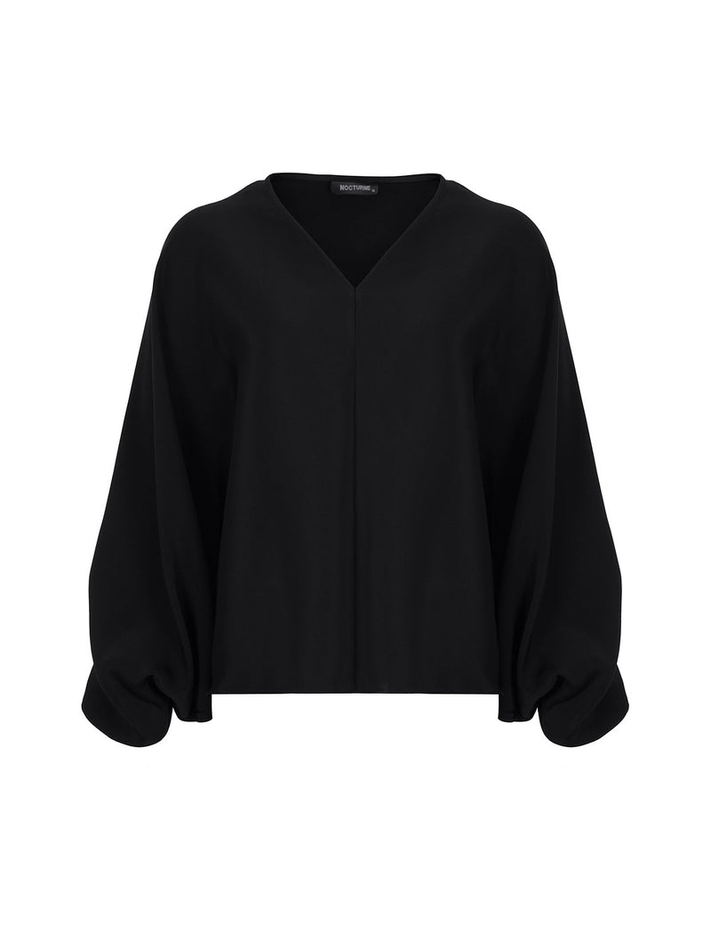 Nocturne Bat Sleeve Blouse Black