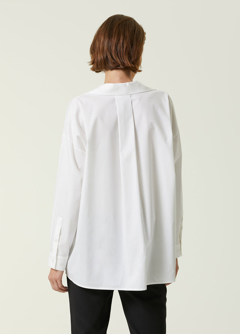 Beymen Collection Loose Cotton Shirt White